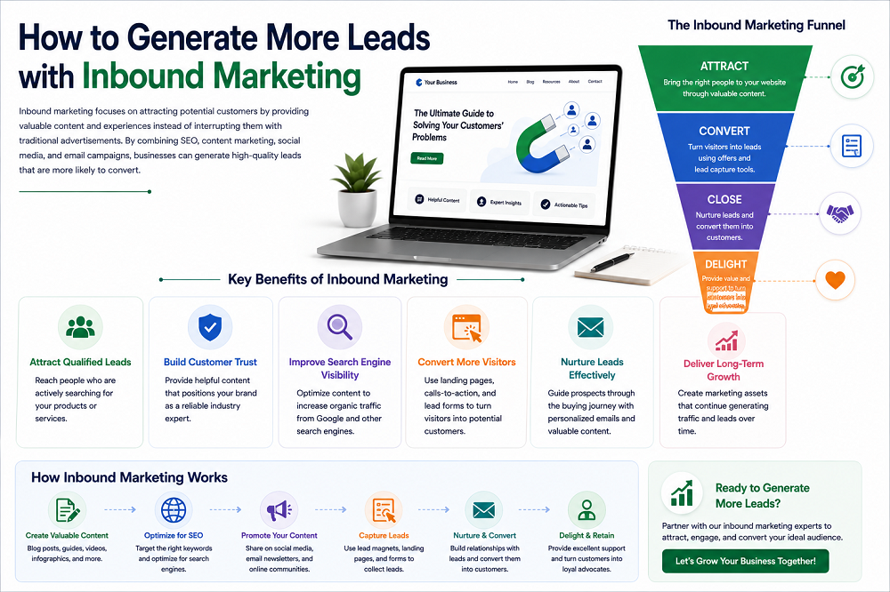 How to Generate More Leads with Inbound Marketing