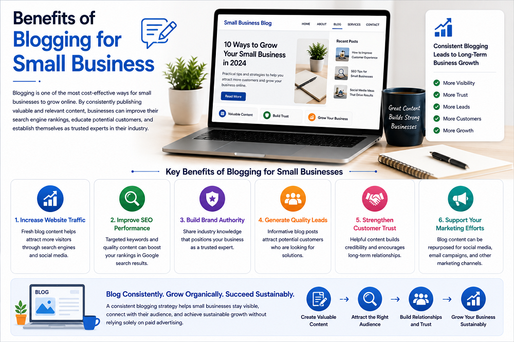 Benefits of Blogging for Small Business