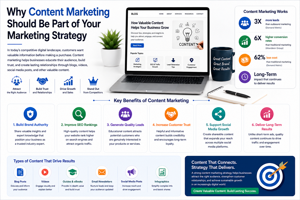 Why Content Marketing Should Be Part of Your Marketing Strategy