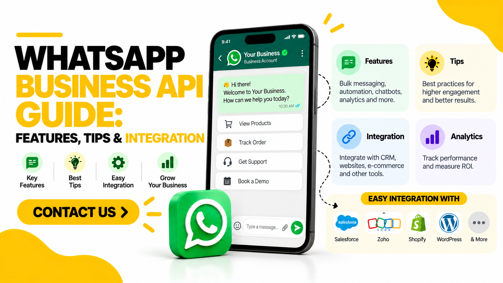 WhatsApp Business API Guide: Features, Tips & Integration