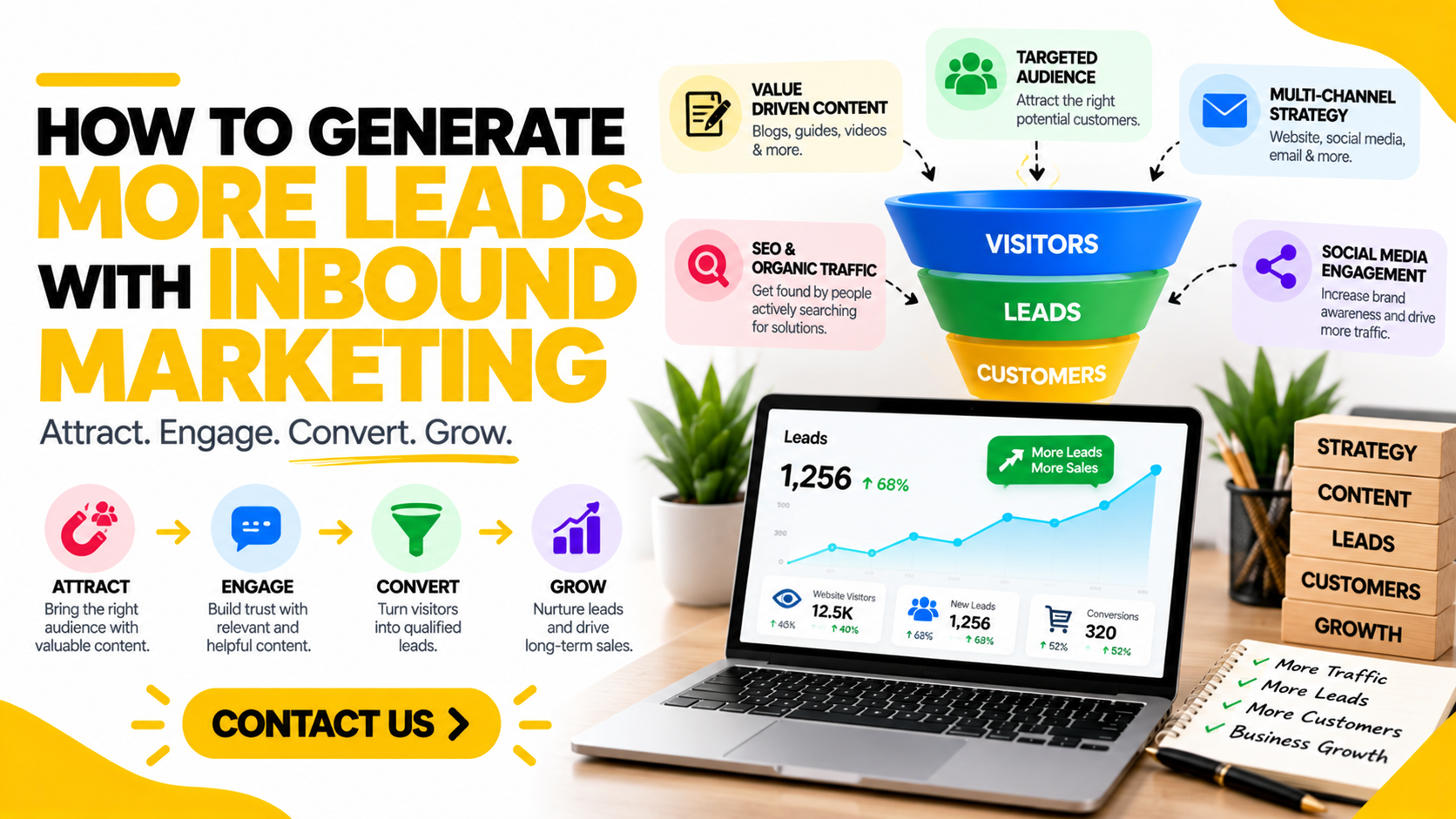 How to Generate More Leads with Inbound Marketing