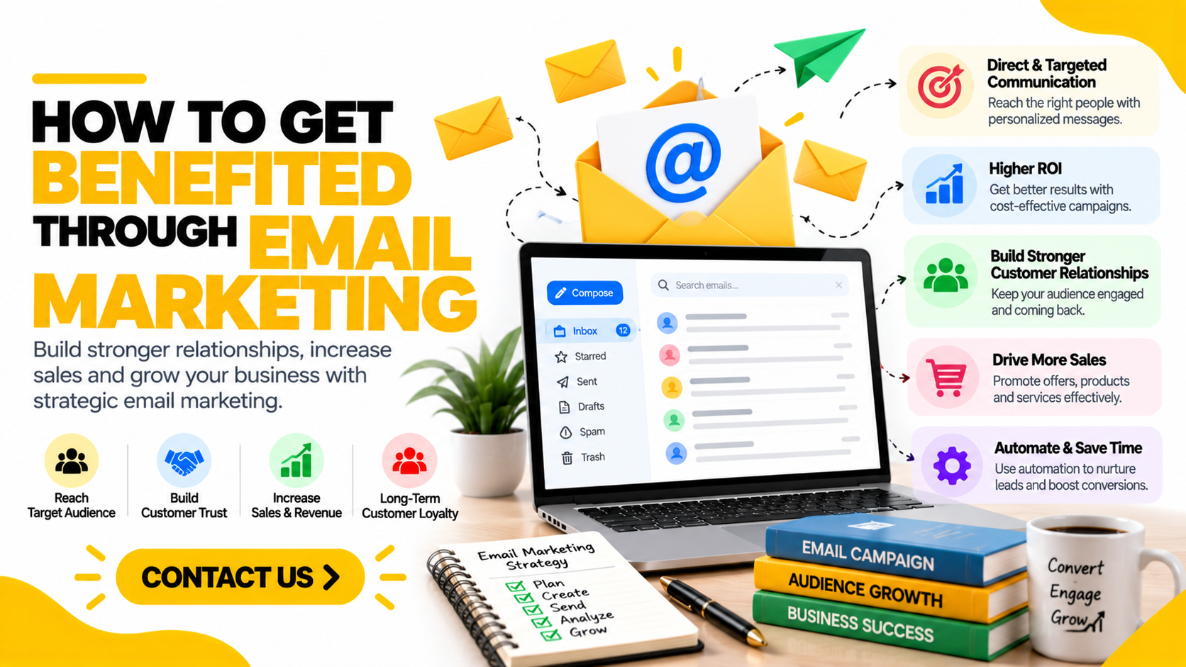 How to Get Benefited Through Email Marketing